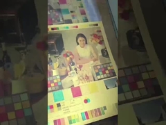 HP Indigo печатный лист