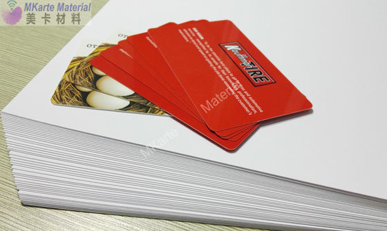 Смещенный Printable сердцевинный слой Pvc Sheets/PVC для пластиковый делать карты