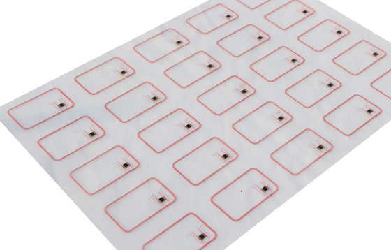5x5 ПВК Rfid инлей / Прелам листы для Rfid карт Производство F1108 TK4168 чип