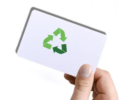 Экологически чистый 0,3 мм белый цвет переработанный печатаемый пластиковый лист из ПВХ для производства карточек Smat