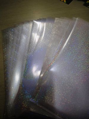 Голограммная накладка для специальной карты / лазерная пленка пленка / PVC покрытый Ovelay / лазерная голограмма
