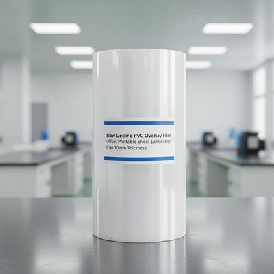 Медленное снижение офсетной печатной пленки с PVC-наложкой толщиной 0,04 - 0,10 мм для ламинирования карт