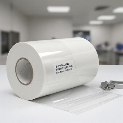 Медленное снижение офсетной печатной пленки с PVC-наложкой толщиной 0,04 - 0,10 мм для ламинирования карт