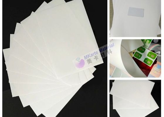 Удар - сердцевинный слой устойчивого ПК офсетной печати пластиковый для карты ПК пластиковой