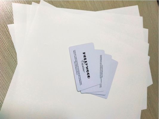 Белые составные компактные листы поликарбоната для продукции тела РС карты верхнего сегмента