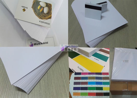 Материал карты PVC печатания A4 A3 0.40mm Фудзи Xerox цифров