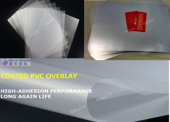 Ровный клей покрывая лист PVC 0.08mm струйный печатая