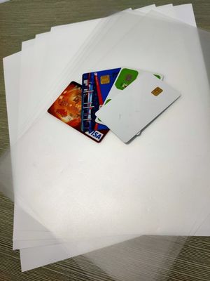 лист низкого Vicat ПК 295*480mm пластиковый для безконтактной продукции карт IC