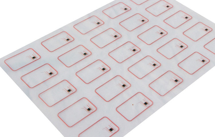 5x5 ПВК Rfid инлей / Прелам листы для Rfid карт Производство F1108 TK4168 чип