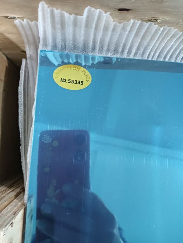 0.4-1.0 мм Толщина нержавеющей стали 430BA Ламинированная стальная плита с блестящим отделением с обеих сторон для производства смарт-карт