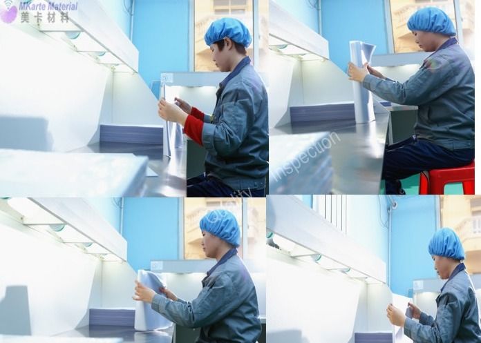 Медленное снижение ПВХ-карты непокрытая пленка накладки используется для офсетной печатной листовой ламинирования